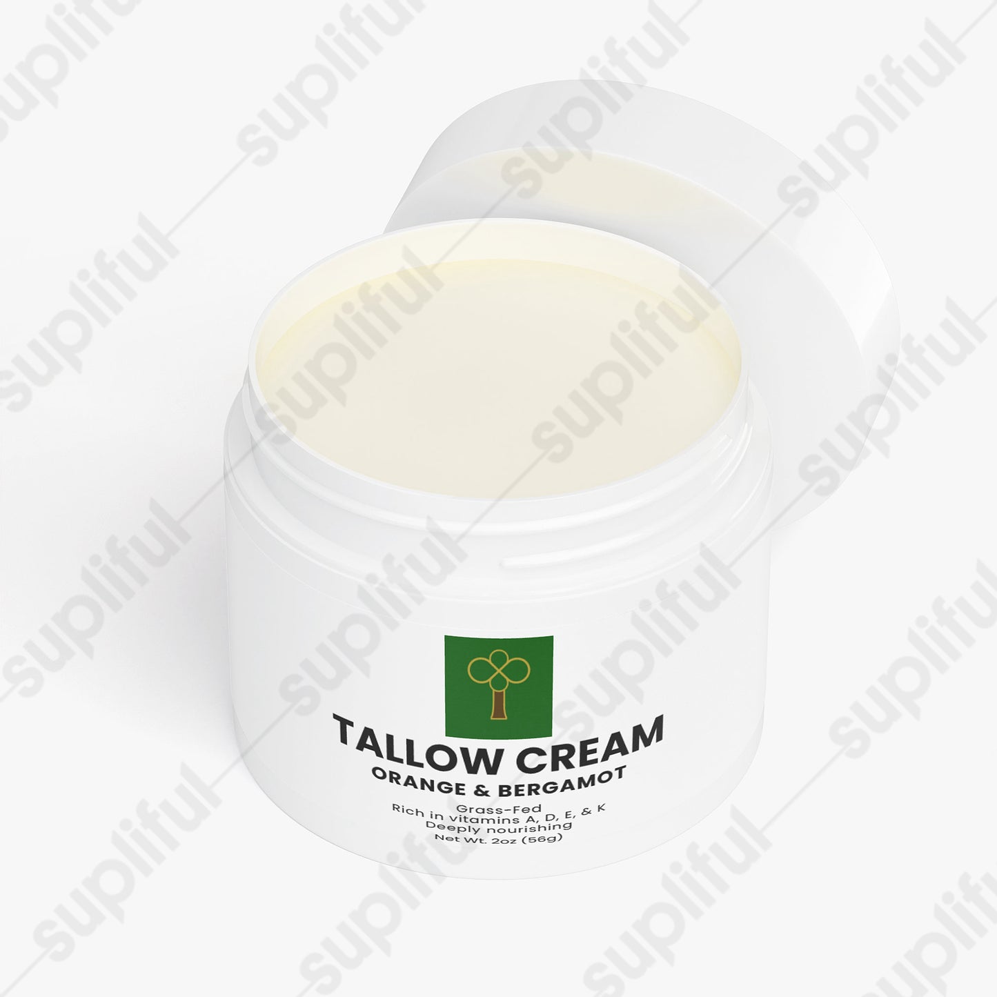Tallow Cream Orange & Bergamot