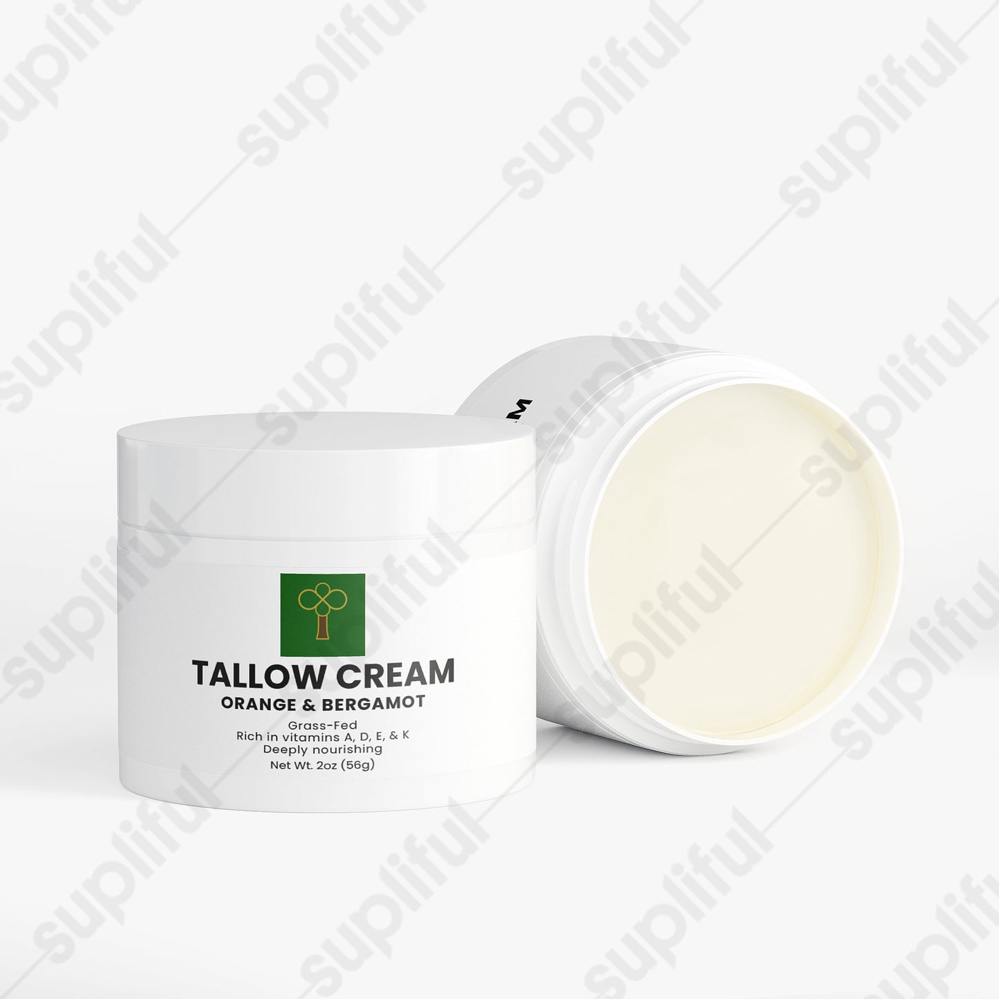 Tallow Cream Orange & Bergamot