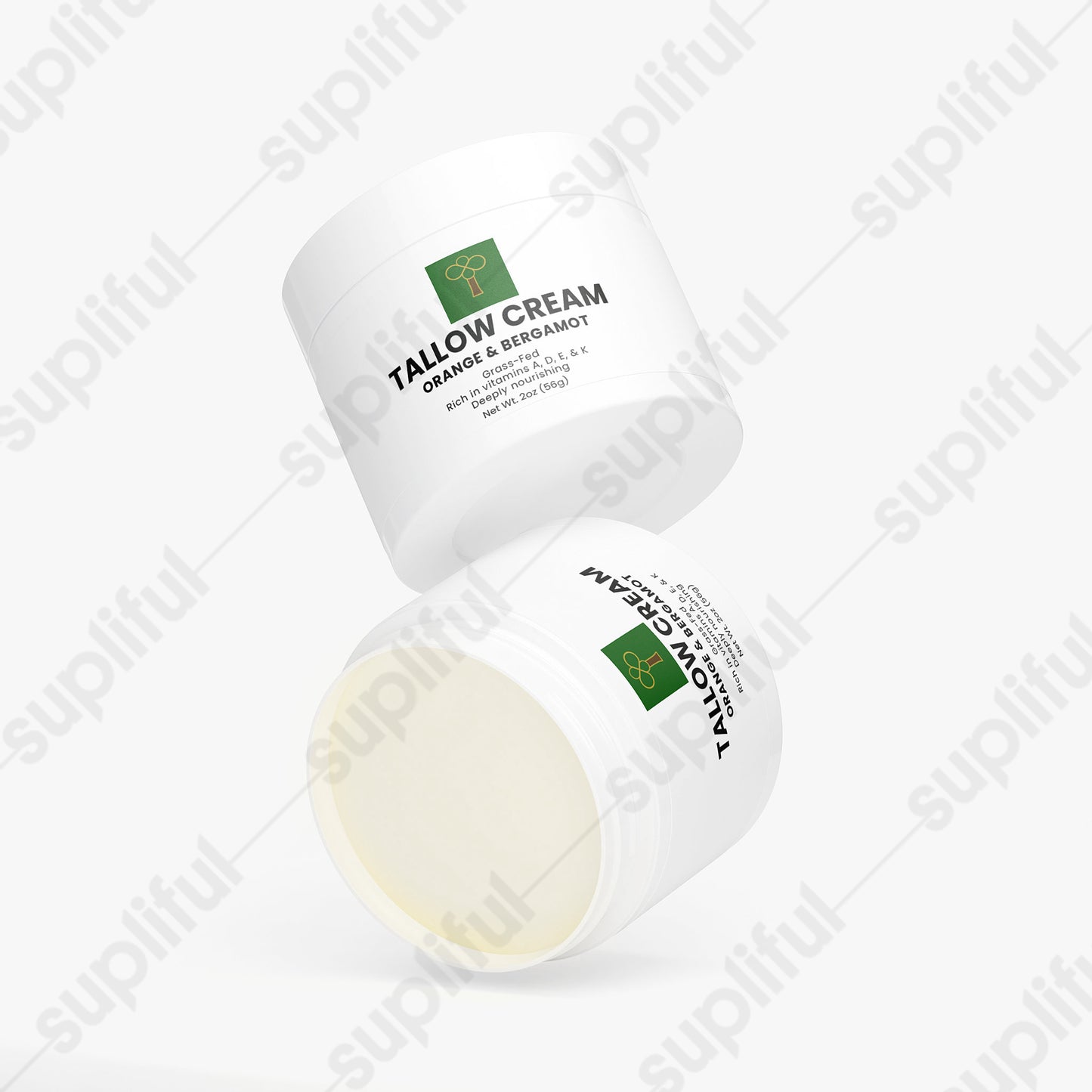 Tallow Cream Orange & Bergamot